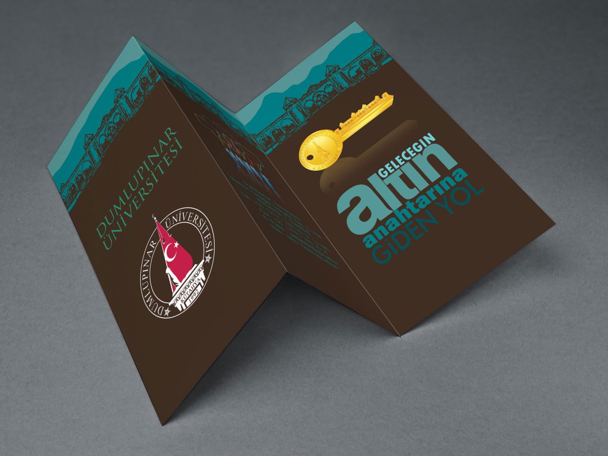 Dumlupınar Üniversitesi Broşür Tasarımı | Vedat ŞEKER