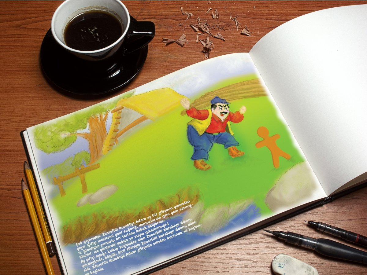 İllüstrasyon hikaye kitabı | Vedat ŞEKER
