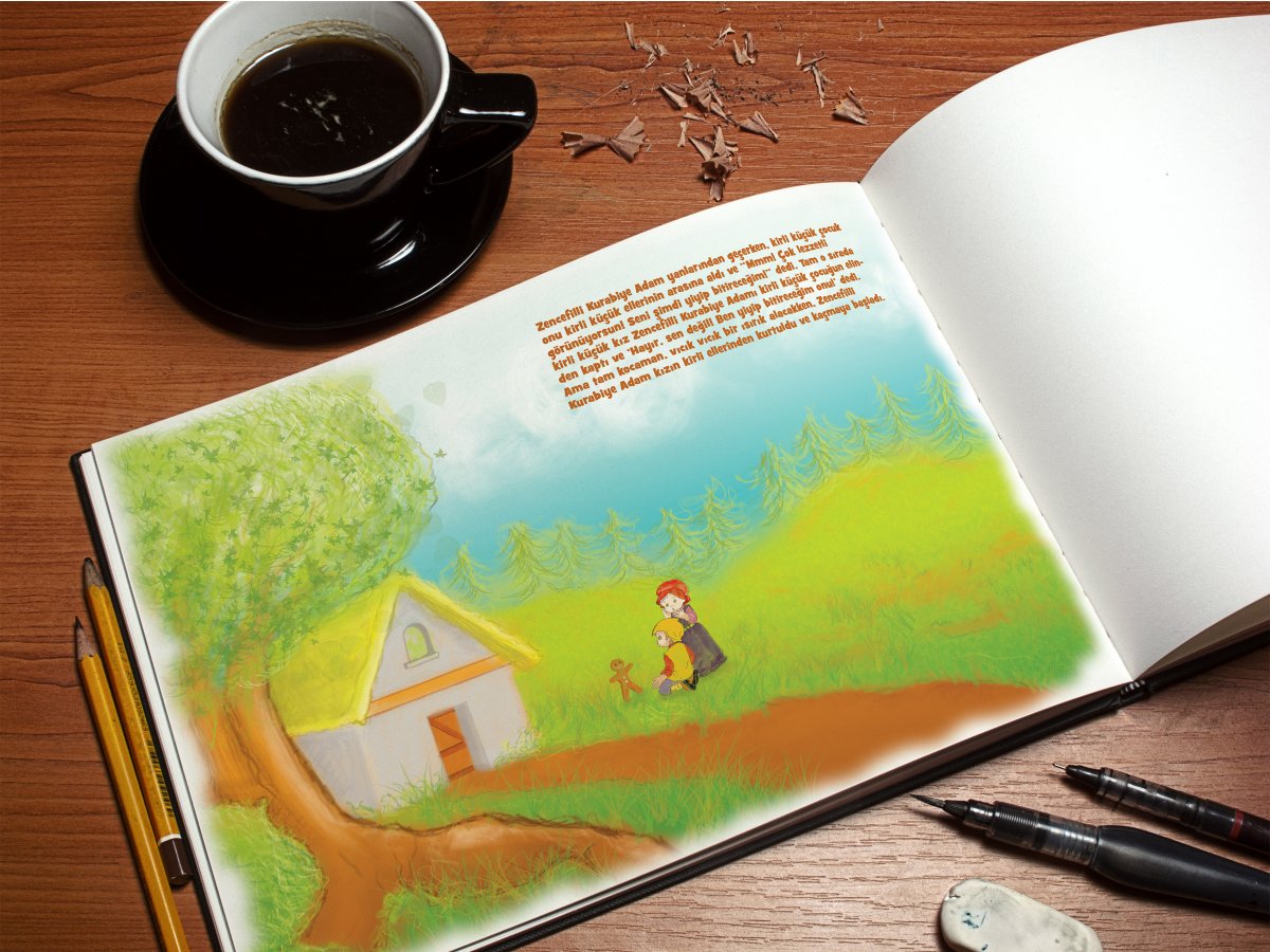 İllüstrasyon hikaye kitabı | Vedat ŞEKER
