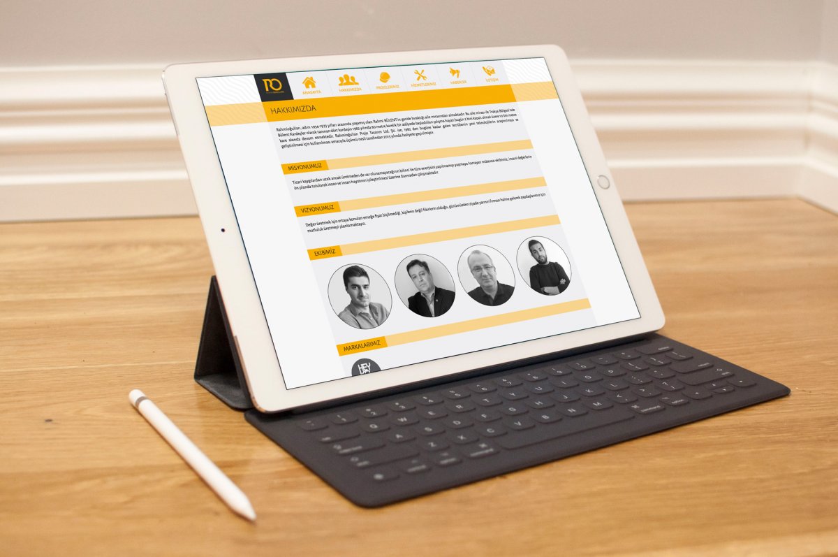 Rahmioğulları Proje Tasarım web sitesi | Vedat ŞEKER