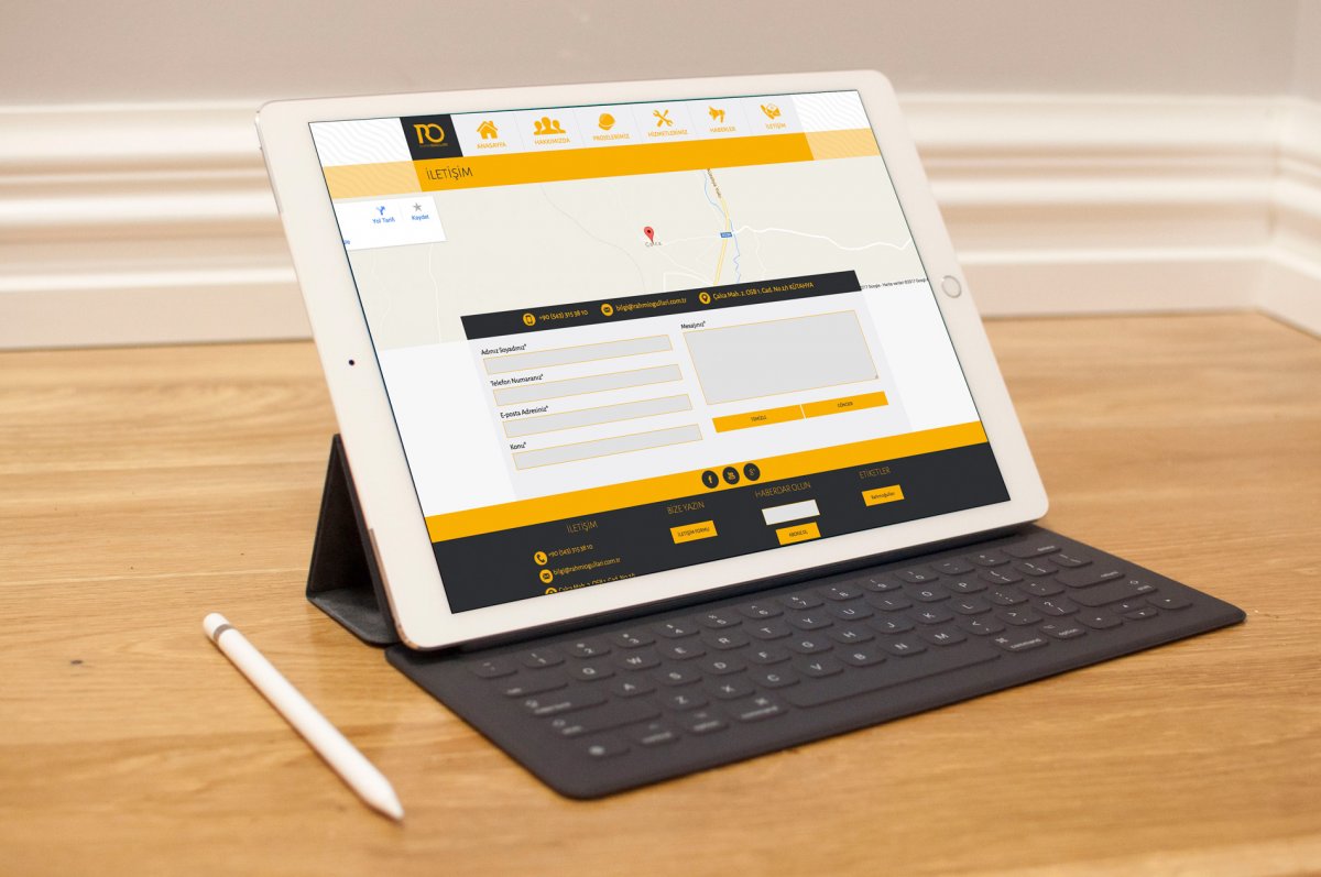 Rahmioğulları Proje Tasarım web sitesi | Vedat ŞEKER